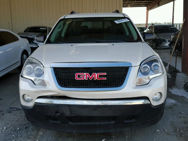 1GKLRLED6AJ139629 - 2010 GMC ACADIA SLE CREAM photo 10