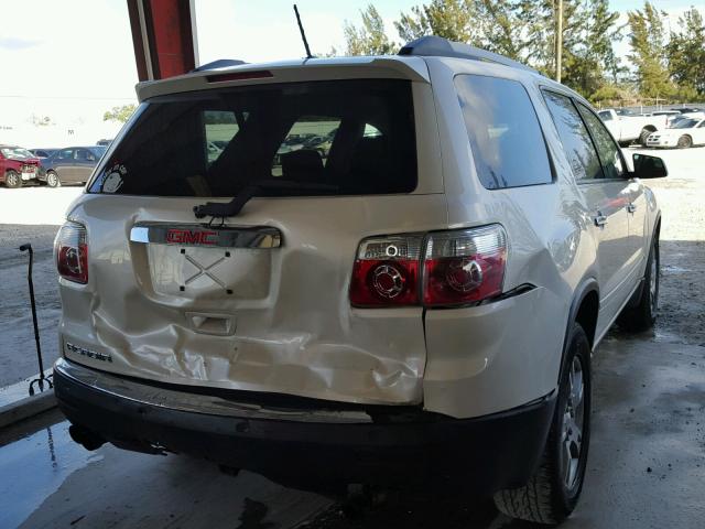 1GKLRLED6AJ139629 - 2010 GMC ACADIA SLE CREAM photo 4