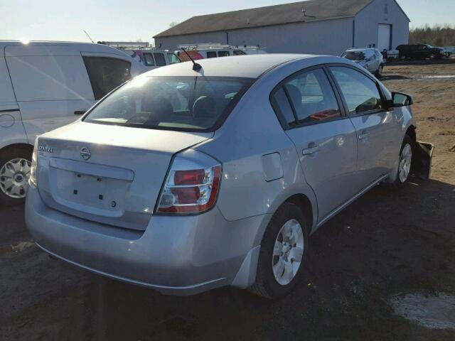 3N1AB61E19L607698 - 2009 NISSAN SENTRA 2.0 SILVER photo 4