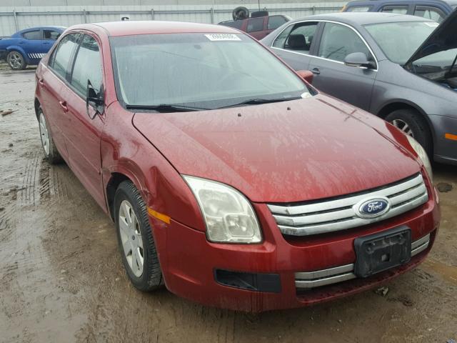 3FAFP07Z66R121673 - 2006 FORD FUSION SE RED photo 1