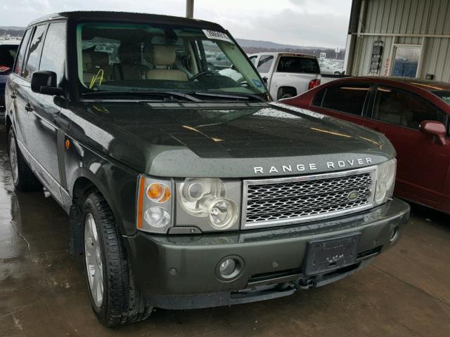 SALME11475A182218 - 2005 LAND ROVER RANGE ROVE GREEN photo 1