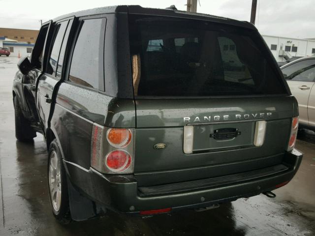 SALME11475A182218 - 2005 LAND ROVER RANGE ROVE GREEN photo 3