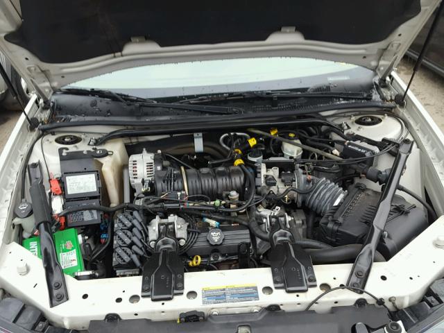 2G1WH52K939306101 - 2003 CHEVROLET IMPALA LS CREAM photo 7