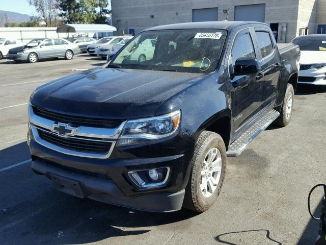 1GCGSBEAXF1221520 - 2015 CHEVROLET COLORADO L BLACK photo 2