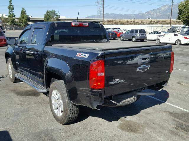 1GCGSBEAXF1221520 - 2015 CHEVROLET COLORADO L BLACK photo 3