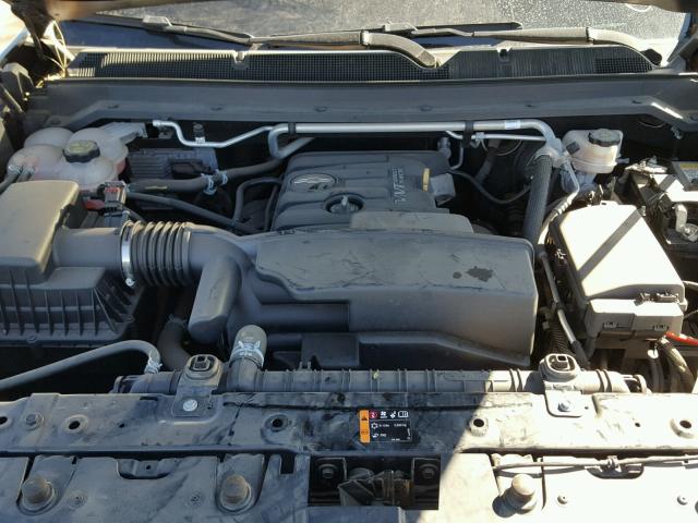 1GCGSBEAXF1221520 - 2015 CHEVROLET COLORADO L BLACK photo 7