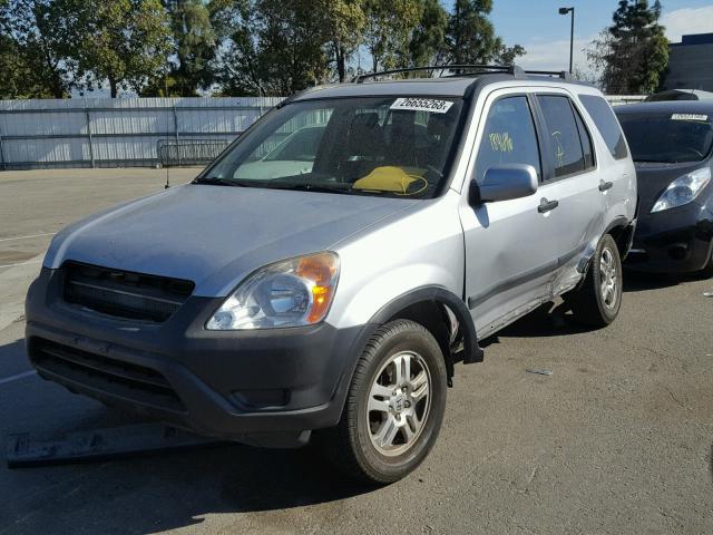 JHLRD77854C003158 - 2004 HONDA CR-V EX SILVER photo 2