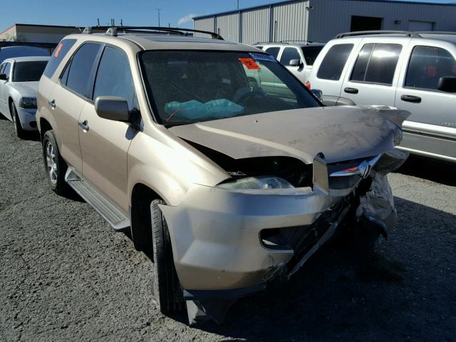 2HNYD18822H503691 - 2002 ACURA MDX TOURIN GOLD photo 1