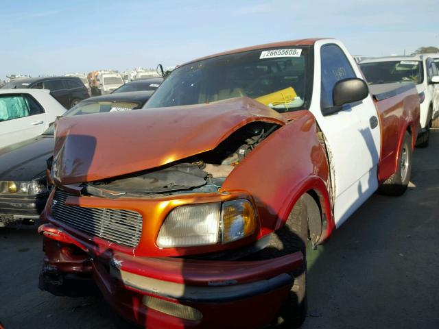 1FTDF1729VNB94602 - 1997 FORD F150 ORANGE photo 2