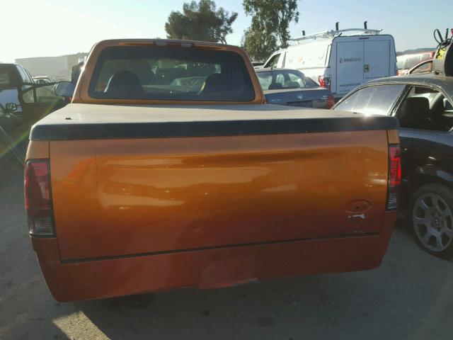 1FTDF1729VNB94602 - 1997 FORD F150 ORANGE photo 6