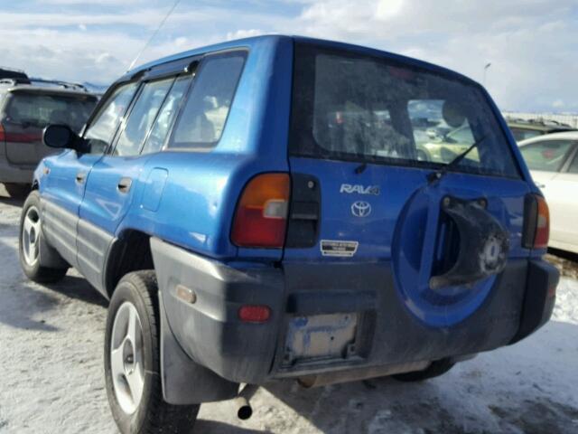 JT3HP10V1V0143969 - 1997 TOYOTA RAV4 BLUE photo 3