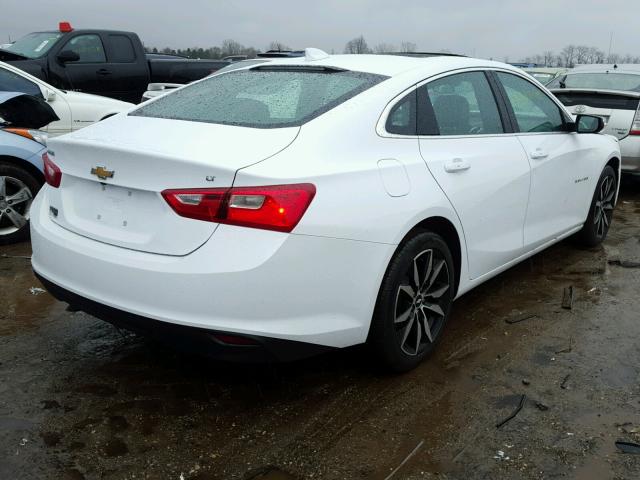 1G1ZD5ST9JF132083 - 2018 CHEVROLET MALIBU LT WHITE photo 4