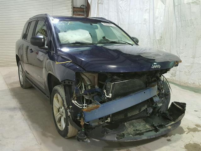 1C4NJDBB2CD637770 - 2012 JEEP COMPASS SP BLUE photo 1