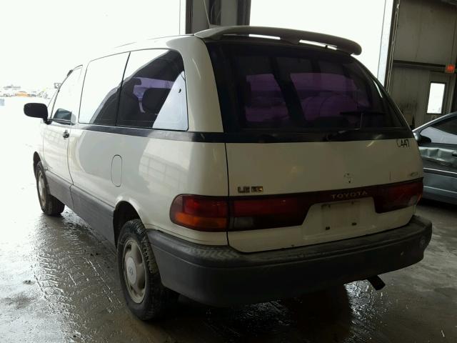 JT3AC13RXS1176695 - 1995 TOYOTA PREVIA DX WHITE photo 3