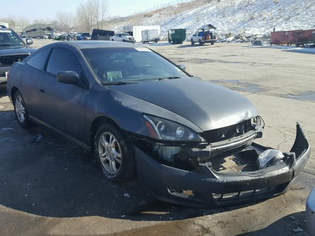 1HGCM72656A022818 - 2006 HONDA ACCORD EX GRAY photo 1