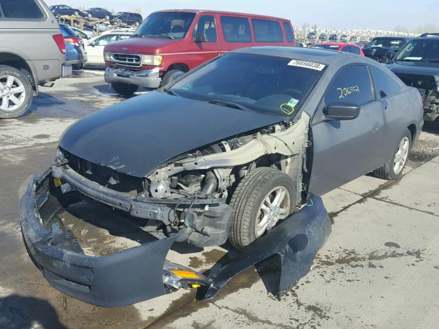 1HGCM72656A022818 - 2006 HONDA ACCORD EX GRAY photo 2