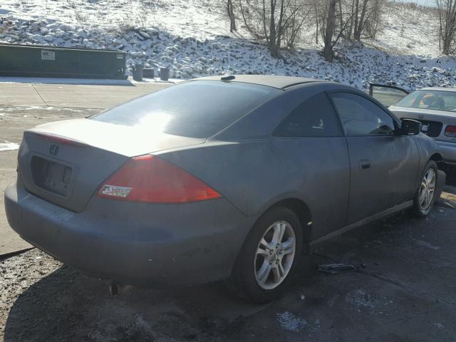 1HGCM72656A022818 - 2006 HONDA ACCORD EX GRAY photo 4