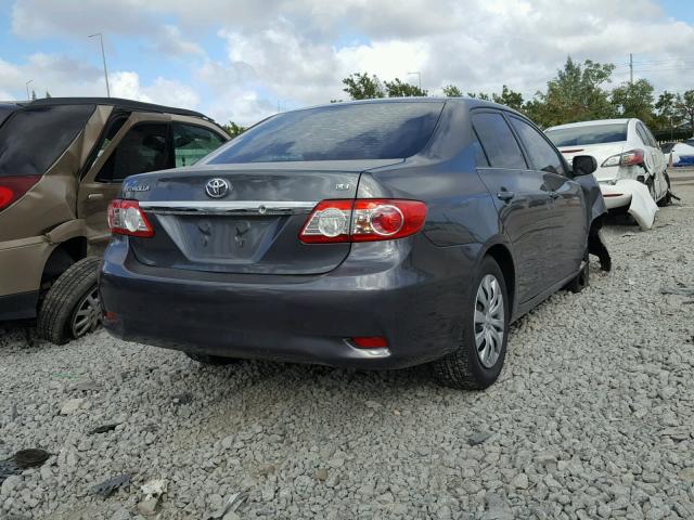 2T1BU4EE5DC941657 - 2013 TOYOTA COROLLA BA BROWN photo 4