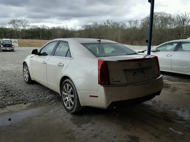 1G6DV57V580154526 - 2008 CADILLAC CTS HI FEA BEIGE photo 3