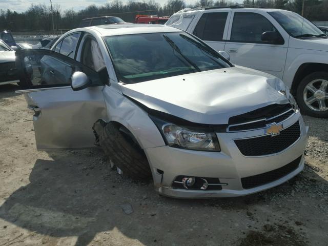 1G1PG5SB0E7486130 - 2014 CHEVROLET CRUZE LTZ SILVER photo 1