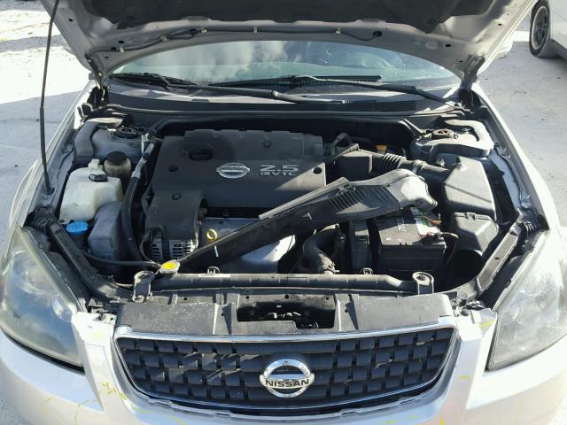 1N4AL11D65N480175 - 2005 NISSAN ALTIMA S SILVER photo 7