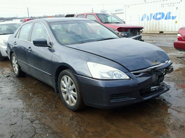 1HGCM66467A067772 - 2007 HONDA ACCORD SE GRAY photo 1