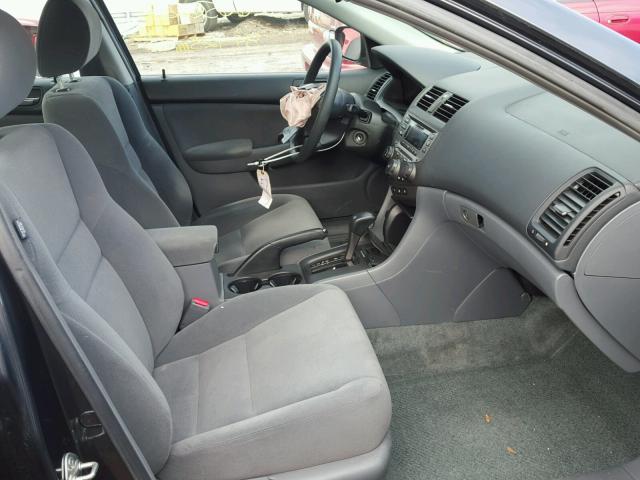 1HGCM66467A067772 - 2007 HONDA ACCORD SE GRAY photo 5