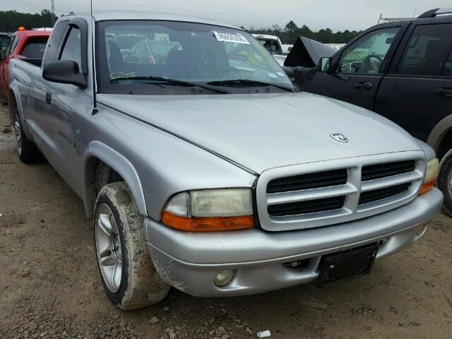 1B7GL32Z62S558655 - 2002 DODGE DAKOTA SPO SILVER photo 1