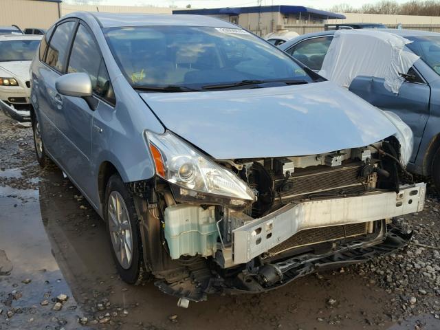 JTDZN3EU2C3181059 - 2012 TOYOTA PRIUS V BLUE photo 1