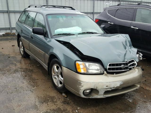 4S3BH6653Y6632197 - 2000 SUBARU LEGACY OUT TWO TONE photo 1