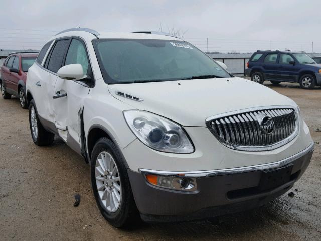 5GAKRAED5BJ123405 - 2011 BUICK ENCLAVE CX WHITE photo 1