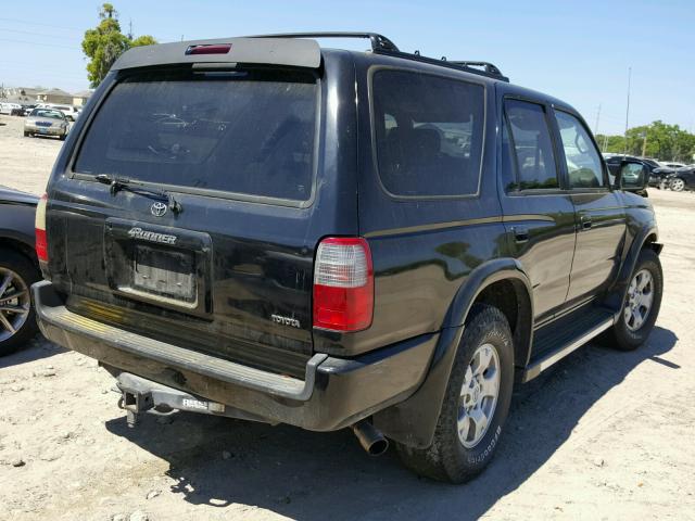 JT3GM84R8V0017845 - 1997 TOYOTA 4RUNNER BLACK photo 4