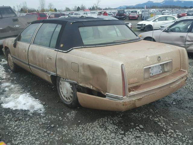 1G6KD52Y4TU290336 - 1996 CADILLAC DEVILLE GOLD photo 3