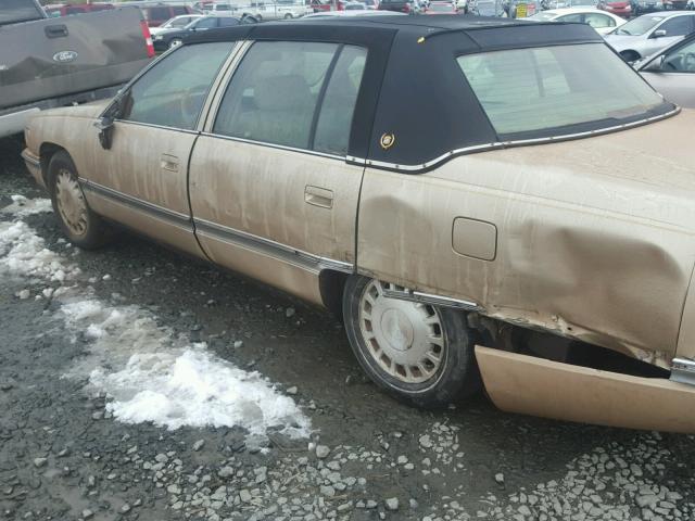 1G6KD52Y4TU290336 - 1996 CADILLAC DEVILLE GOLD photo 9