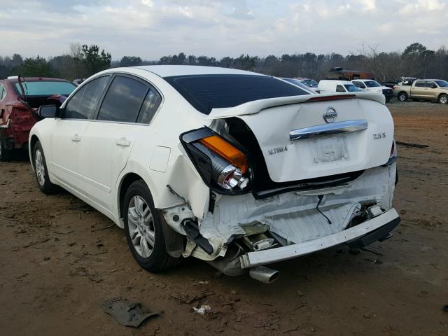 1N4AL2AP5AN542885 - 2010 NISSAN ALTIMA BAS WHITE photo 3