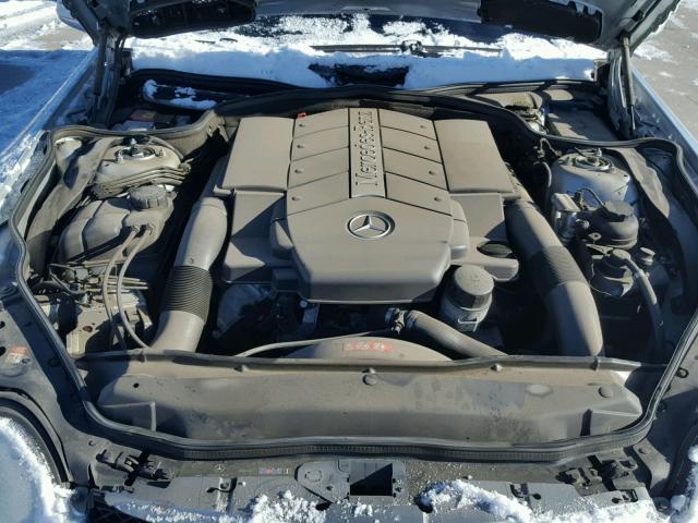 WDBSK75FX4F073712 - 2004 MERCEDES-BENZ SL 500 GRAY photo 7