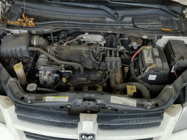 1D8HN44H68B168853 - 2008 DODGE GRAND CARA WHITE photo 7