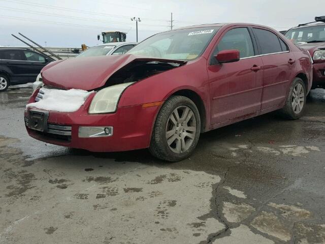 3FAHP08106R204436 - 2006 FORD FUSION SEL RED photo 2