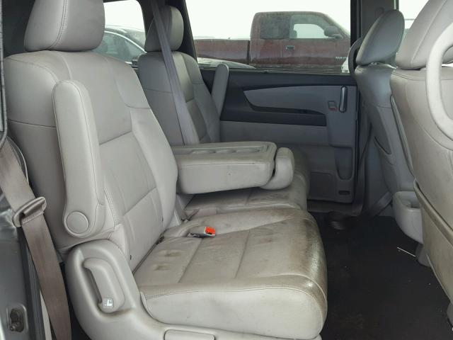 5FNRL5H63BB093895 - 2011 HONDA ODYSSEY EX SILVER photo 6