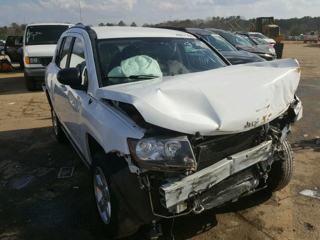 1C4NJCBA0FD124474 - 2015 JEEP COMPASS SP WHITE photo 1