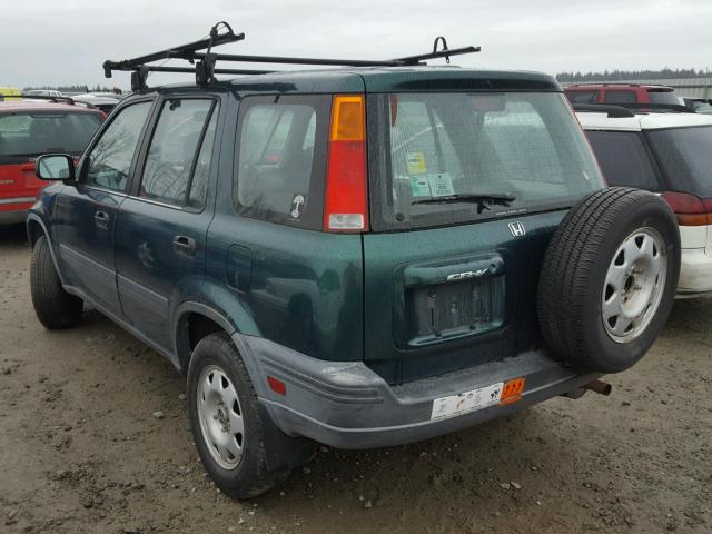 JHLRD17441C005862 - 2001 HONDA CR-V LX GREEN photo 3