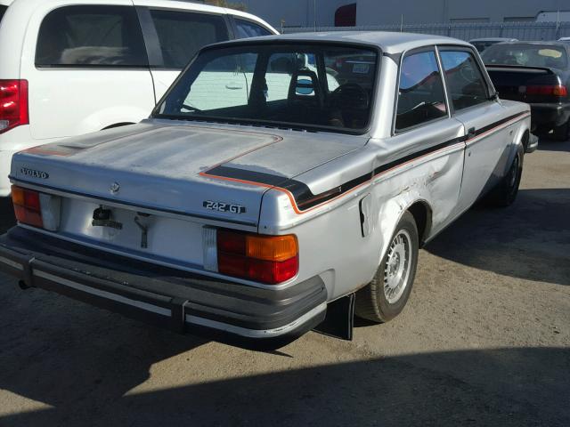 VC24245M1152227 - 1979 VOLVO 242 SILVER photo 4