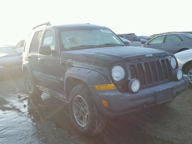 1J4GL38K45W726763 - 2005 JEEP LIBERTY RE BLACK photo 1