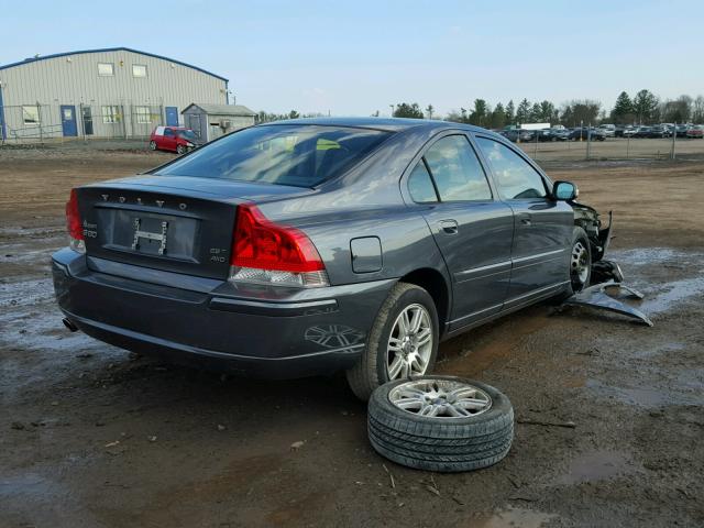 YV1RH592392739599 - 2009 VOLVO S60 2.5T GRAY photo 4