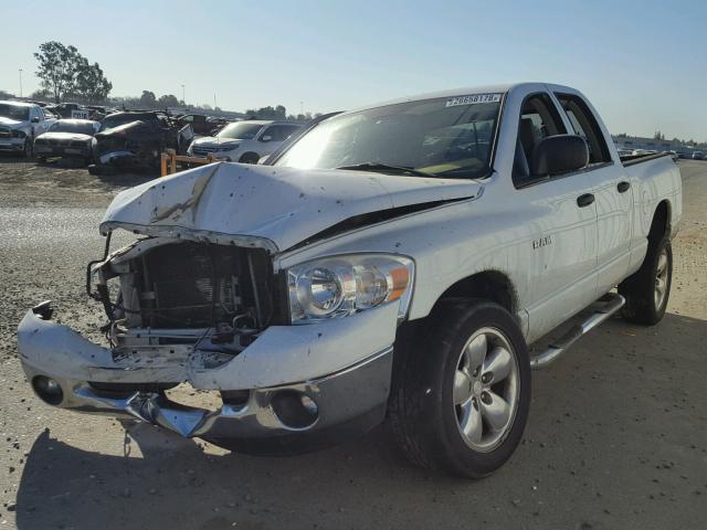 1D7HA18N08J185779 - 2008 DODGE RAM 1500 S WHITE photo 2