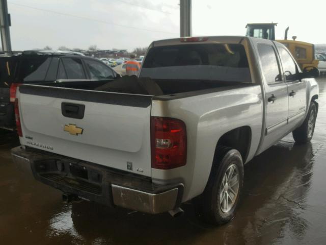 3GCRCREA1AG152239 - 2010 CHEVROLET SILVERADO SILVER photo 4