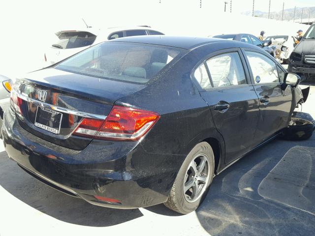 2HGFB2F72FH558054 - 2015 HONDA CIVIC SE BLACK photo 4