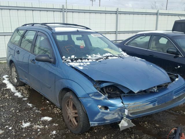 1FAFP36P5YW111623 - 2000 FORD FOCUS SE BLUE photo 1