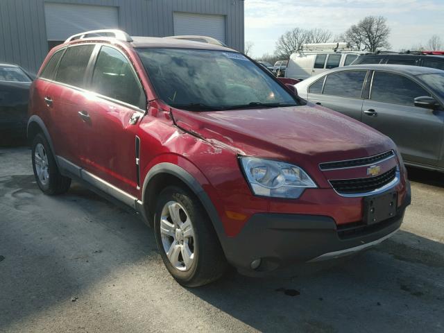 3GNAL2EK4ES567711 - 2014 CHEVROLET CAPTIVA LS BURGUNDY photo 1