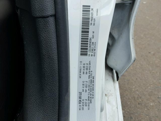 1C3CCCBG3FN653941 - 2015 CHRYSLER 200 S 白色 照片 10